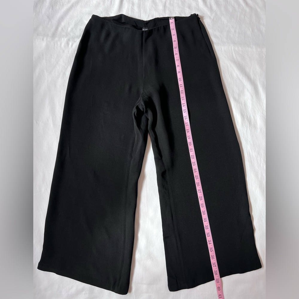 Eileen Fisher Silk Women’s Wide Leg Pants Slacks Size PL Petite Large